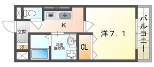 メイプルハウスの物件間取画像